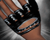Leather Gloves+Rings