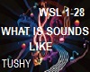 =T= WHAT IT SOUNDS LIKE