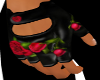 Red Rose Gloves Nail