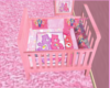 Care bear baby bed