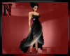 N| Black Elegant Gown