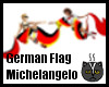 German Flag Michelangelo