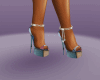 BLUE Patches Heels