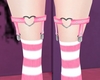 P! Panties Socks Pink