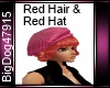 [BD] Red Hair & Hat