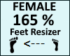 Feet Scaler 165%