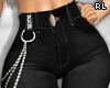Bitch Jeans Blk RL Deriv