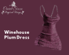Winehouse Plum Dress