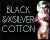 MFT Black N XSlvr cotton