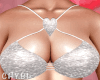 C~Silver Heart Lingerie