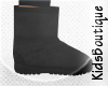 -Black Low Boots