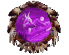 Purple Wolf Dreamcatcher