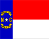 North Carolina Wall Flag