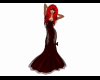 Vampire dress red