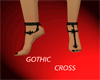 Gothic cross black