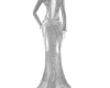 Shiny Silver Gown