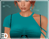 Teal Club Corset Chaps