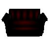 Vampire red couch