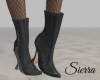 ;) Shiney Black Boots