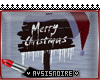 !A! Merry Christmas Sign