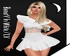 LV/Beauty White Dress S