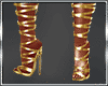 Gold Fashion shoes