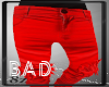 Red Slim Fit RIPD