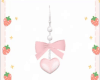 [J] Peach Earrings ♡