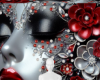 Red silver lady bg