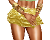 Gold Miniskirt