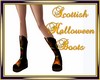 Scottish Halloween Boots