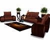 Brown Seude Couch