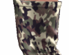 camouflaged boots