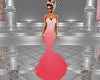 Pastel Red Gown
