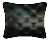 Black leather cushion