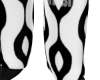 black white boots 6