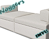 Side Sofa White