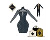 WRAKELL DRESS GRNGLD