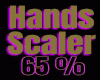🦋 Hand Scaler 65%