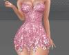 bright pink dress