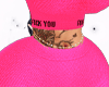 Pink Top Bimbo / F@ck u