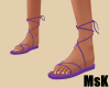 [MsK] Purple Sandal