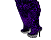 p/b spiked cheeta boots