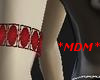 MDM*red armband R
