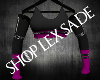 Fly Top Black/Pink