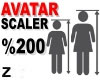 Z| Avatar Scaler %200