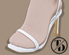 | White | Sock Heels