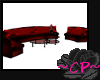 ~CP~ Red Couch W/Table