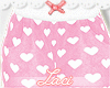 💕 pink heart pjs