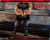 !W Black Strapped PVC Fit 1